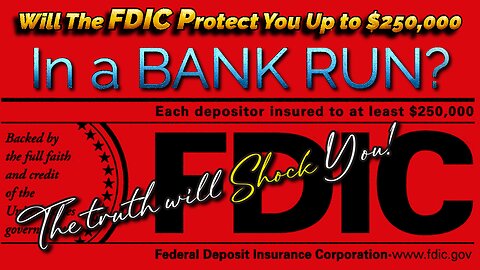 Are you TRULY FDIC Insured to $250,000? Daniel Boston, Bo Polny