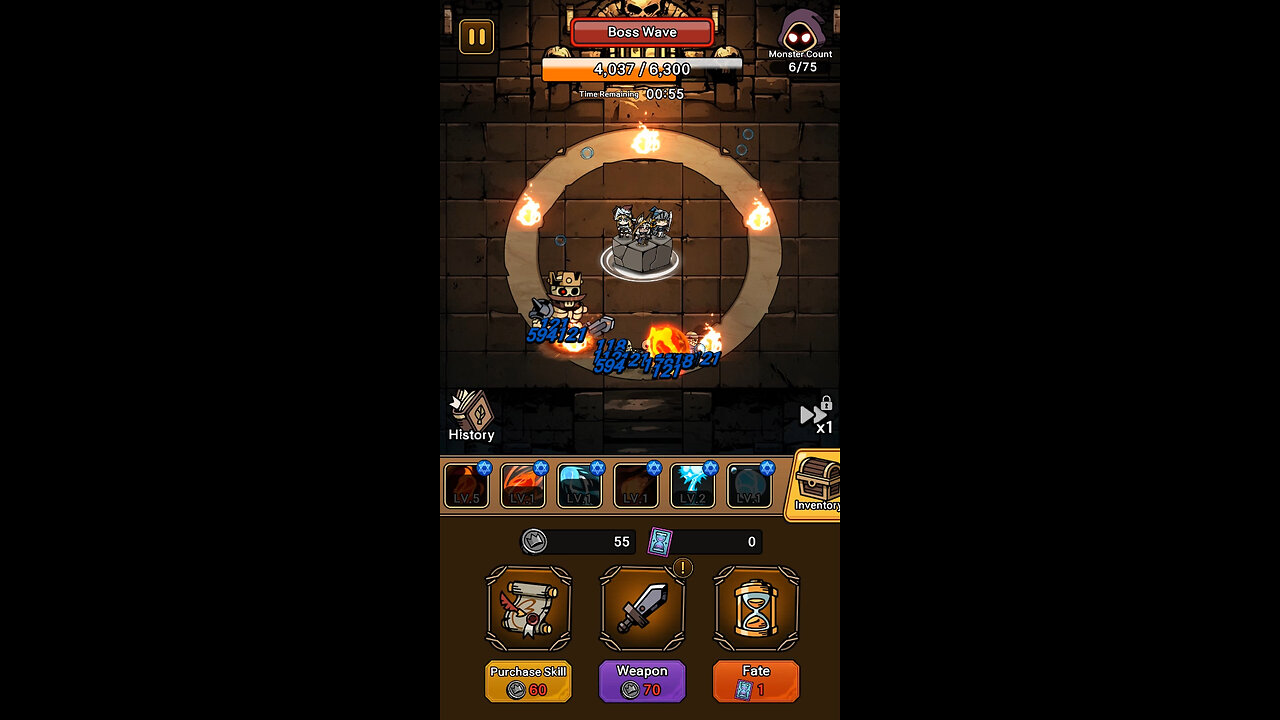 Dungeon Random Defense - Android Gameplay [48+ Mins, 720p]