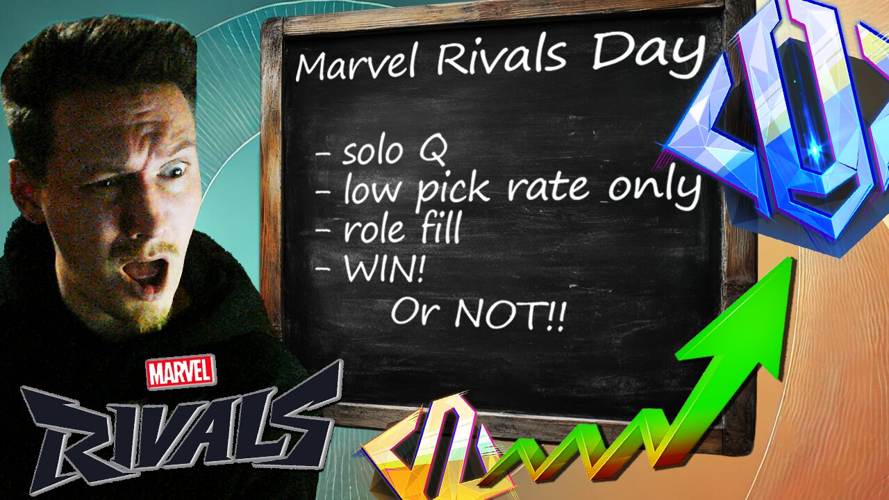 Low Pick Rate Hero Challenge: Role Fill Strategy in Marvel Rivals Solo Q LIVE!