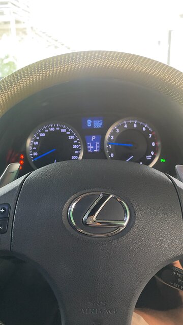 Lexus ISF V8 start up