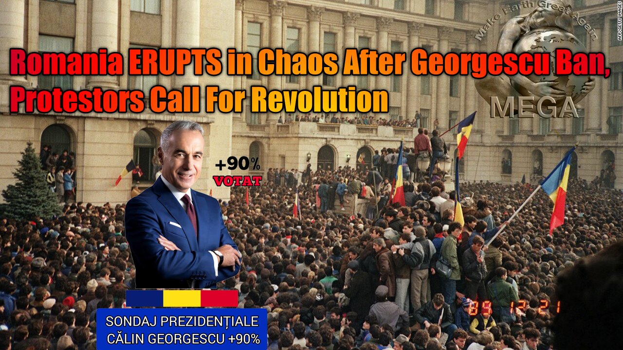 Romania ERUPTS in Chaos After Georgescu Ban, Protestors Call For Revolution | Times Now World