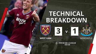 West Ham 3-1 Newcastle: Hammers Earn First Win Under Nuno Espírito Santo! 🔥
