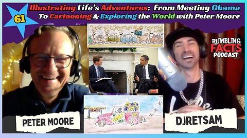 Illustrating Life’s Adventures: From Meeting Obama to Cartooning & Exploring the World EP61