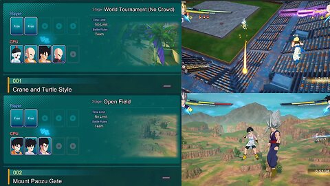 Playing The New 100 Missions Mode In Sparking! ZERO Mission 1 & 2