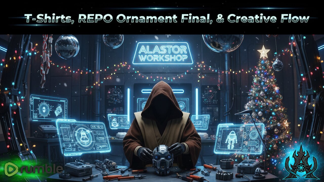 Finishing the REPO Ornament & Creating New T-Shirt Graphics!