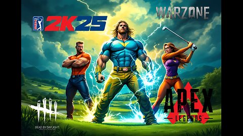 Here for whatever...Apex, Dbd, Warzone, PGA.