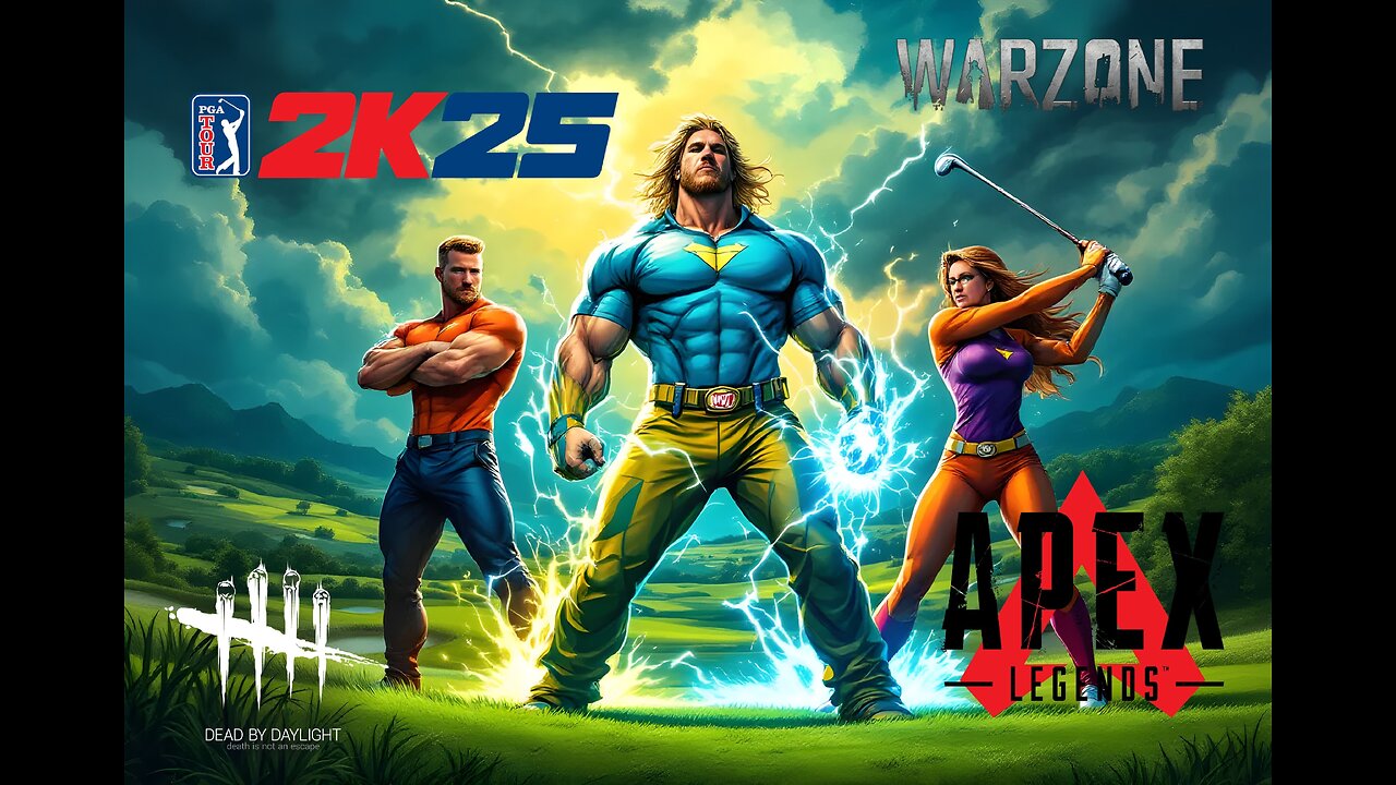 Here for whatever...Apex, Dbd, Warzone, PGA.