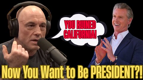 Joe Rogan Drops a NUKE on Gavin Newsom