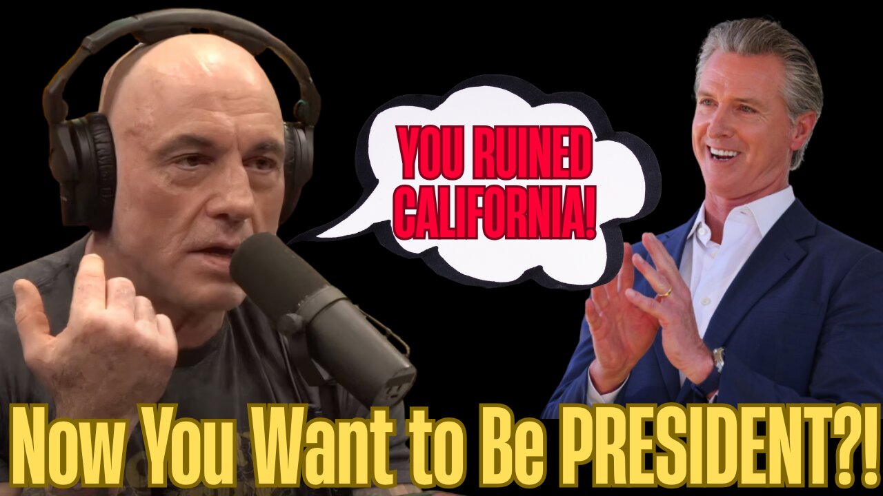 Joe Rogan Drops a NUKE on Gavin Newsom
