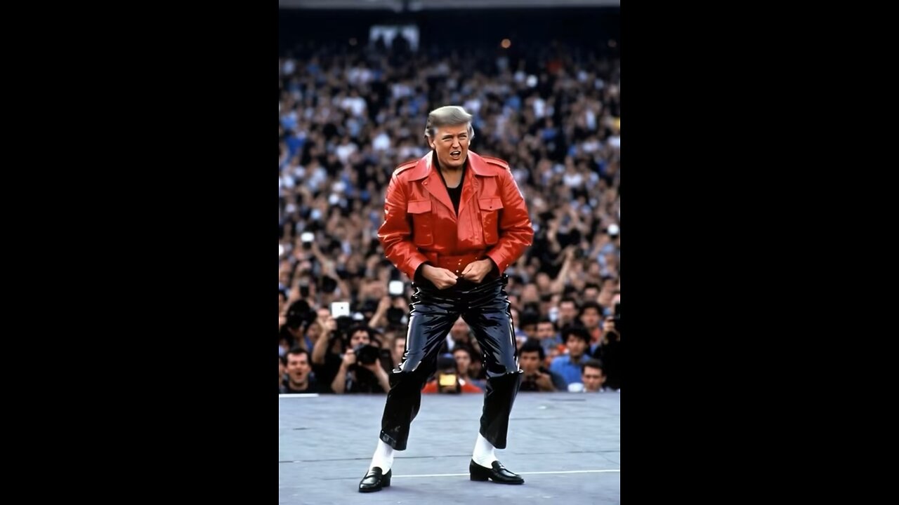 Donald Trump dancing like Michael Jackson