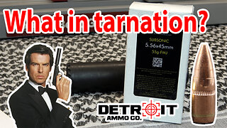 5.56 NATO,55gr FMJ Subsonic? Detroit Ammo Company