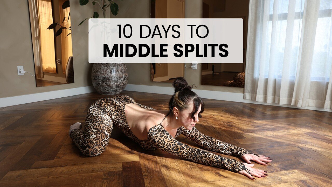 Middle Splits with Adison