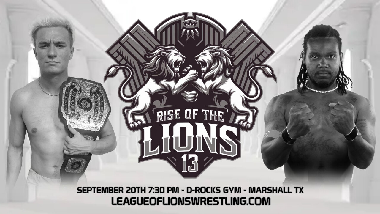 Eli Daniels vs Chris Preston - Lionheart Championship Match