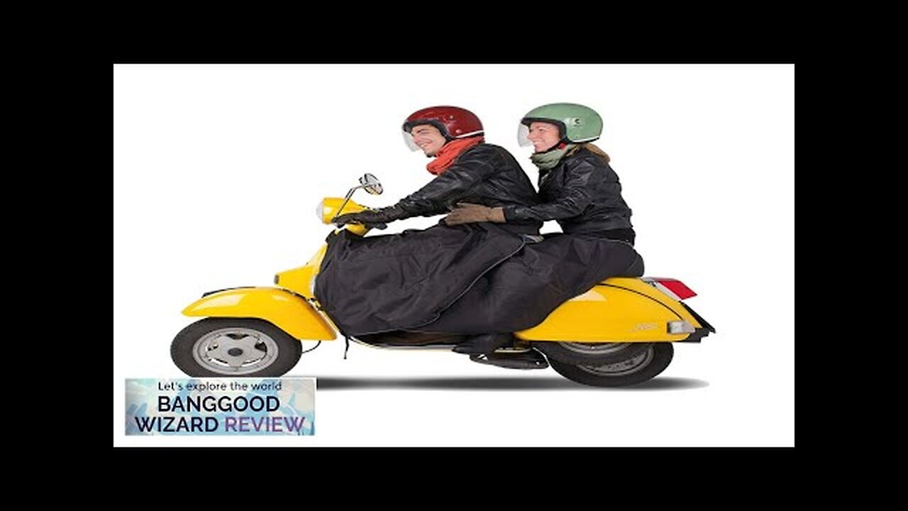 420D Electric Scooter Motorcycle Winter Leg Protector Cover Urban Motorcycle Scooter Fleeced Review