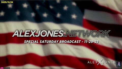 ALEX JONES (NO ADS) 2025/11/29 FULL SHOW
