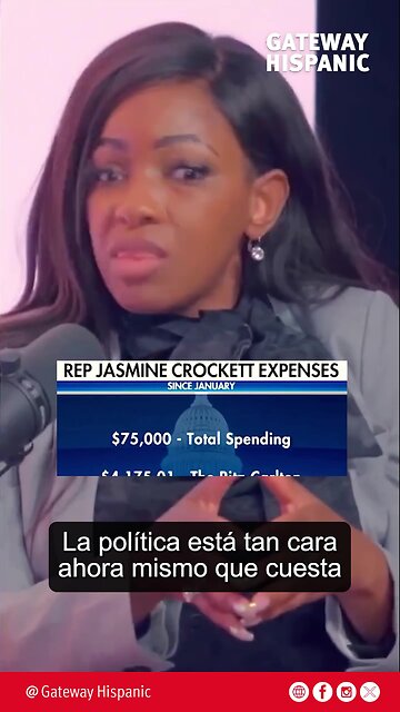 Jasmine Crockett is a FRAUD