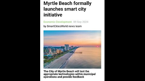 🚨 Myrtle Beach burns as "Smart City" plans move forward 🔥