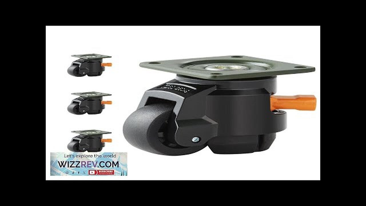 VEVOR Leveling Casters 4-Pack Heavy Duty 360° Swivel Caster Wheels Hold Review