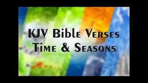 What Does the Bible say About Seasons? Podcast