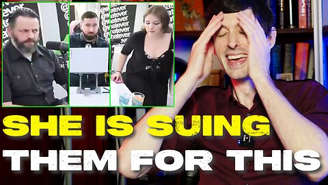 Andrew Wilson Causes Leftist Teacher to Flee Mid Debate & Now SHE is SUING