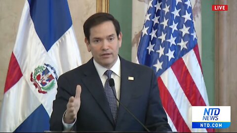 LIVE: Rubio Holds a Joint Press Conference With Dominican President Luis Abinader