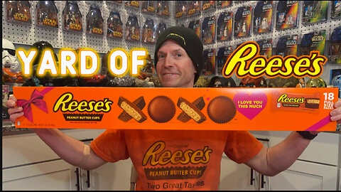 Eating a Yard of Reese's