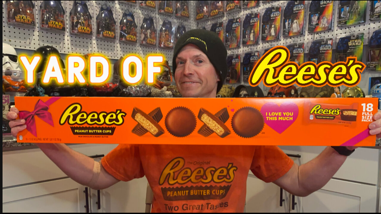 Eating a Yard of Reese's