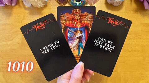 THEY WANT TO SHOW UP AT YOUR DOOR...HERE'S WHY! 😍 [COLLECTIVE LOVE TAROT READING] 🥰 1010