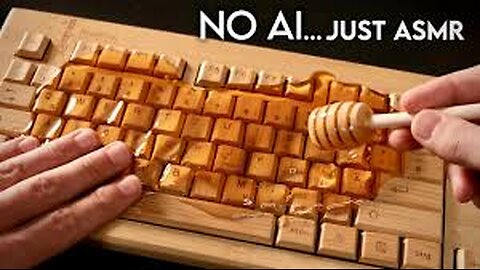 ASMR Honey + Wood Sounds 🍯✨ Deep Sleep Tingles & Sticky Relaxation | No Talking | NO AI