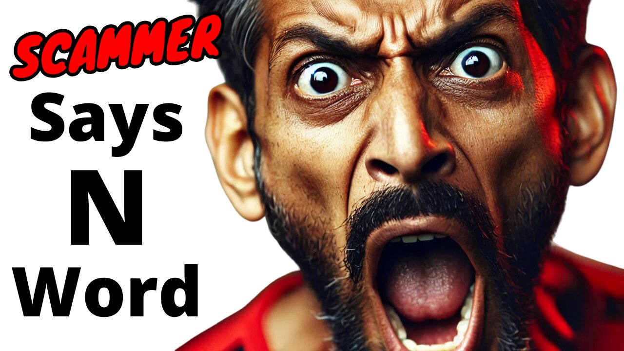SCAMMER Says the N Word Repeatedly! Fred Makes Him Apologize!