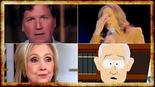 Tucker's 9/11 Doc, Kamala PROTESTED, Hillary BACKS TRUMP on Ukraine, South Park Tackles Israel