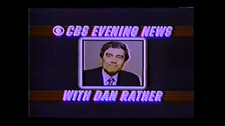 December 27, 1981 - Promos for 'CBS Evening News' 'Private Benjamin' & 'The Two of Us'