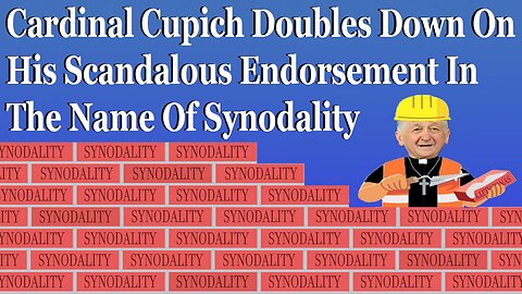 Cardinal Cupich Doubles Down On His Scandalous Endorsement In The Name Of Synodality