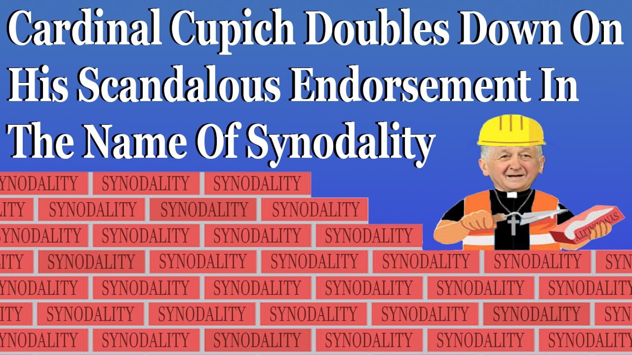 Cardinal Cupich Doubles Down On His Scandalous Endorsement In The Name Of Synodality