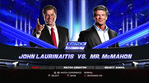 WWE '13 - John Laurinaitis vs. Mr McMahon