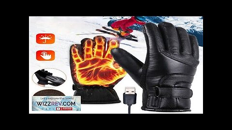 TENGOO USB Electric Heated Thermostatic Gloves Waterproof PU Touchscreen Heated Gloves Review