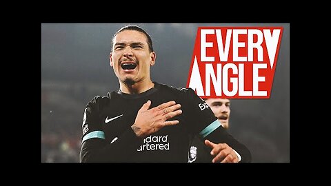 EVERY ANGLE Of Darwin Nunez Winner! | Brentford vs Liverpool