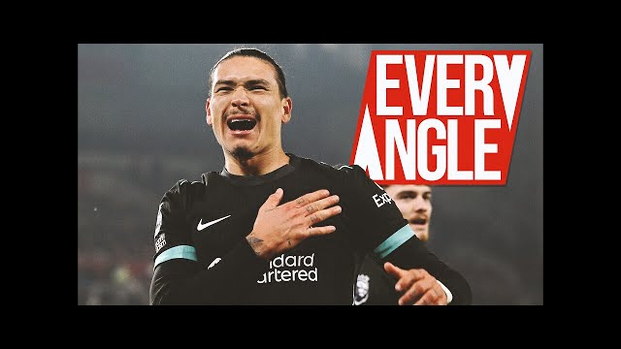 EVERY ANGLE Of Darwin Nunez Winner! | Brentford vs Liverpool
