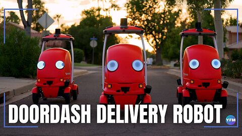 DoorDash Dot the all-electric autonomous delivery bot