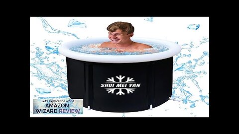 Large Ice Bath Tub for Athletes Outdoor Portable Free-standing Bathtub for Adults Review