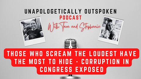 THOSE WHO SCREAM THE LOUDEST HAVE THE MOST TO HIDE - CORRUPTION IN CONGRESS EXPOSED
