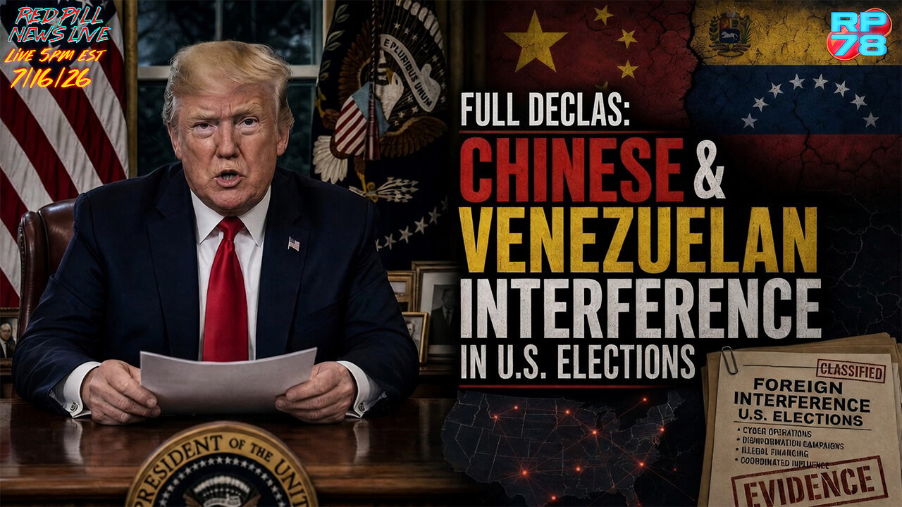 Trump’s Election Address: Revelation or Rug Pull, LFG on Red Pill News Live