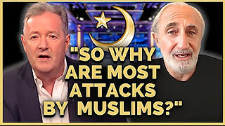 Morgan argues muslims are peaceful.