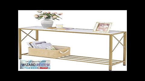 Tajsoon Entryway Table 2-Tier Entry Way Console Entrance Table 41.7”L Narrow Sofa Review