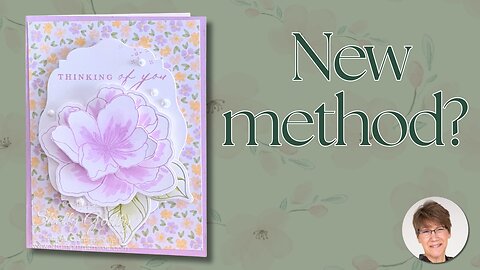 A Beautiful Layered Floral Card without Complicated Techniques (Simply Beautiful Bundle)