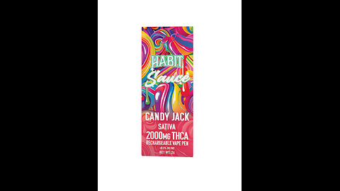 Candy Jack THCA 2g Disposable - Habit 