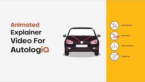 Animated Mobile App Explainer Video for AutologiQ By MotionGility