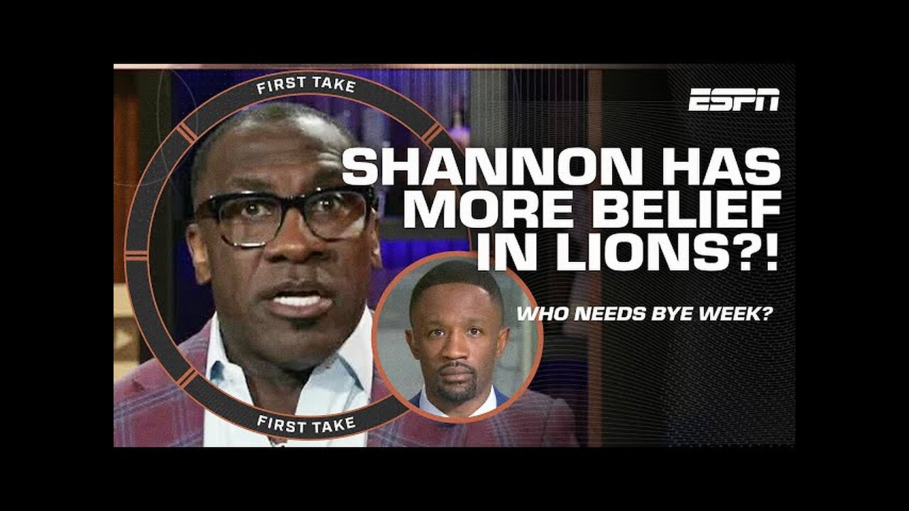 LIONS or VIKINGS⁉ Shannon Sharpe argues VIKINGS need No. 1 seed more 👀 | First Take