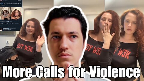 Destroyed Woman Doubles Down on Violence Against Elon Musk