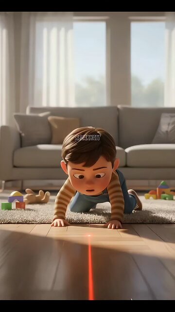 Baby vs. The Red Dot